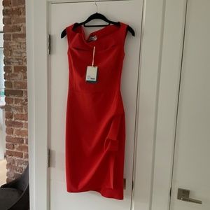 Chiara Boni Melania Red Passion Color 373 Size 10 (Eu 46)